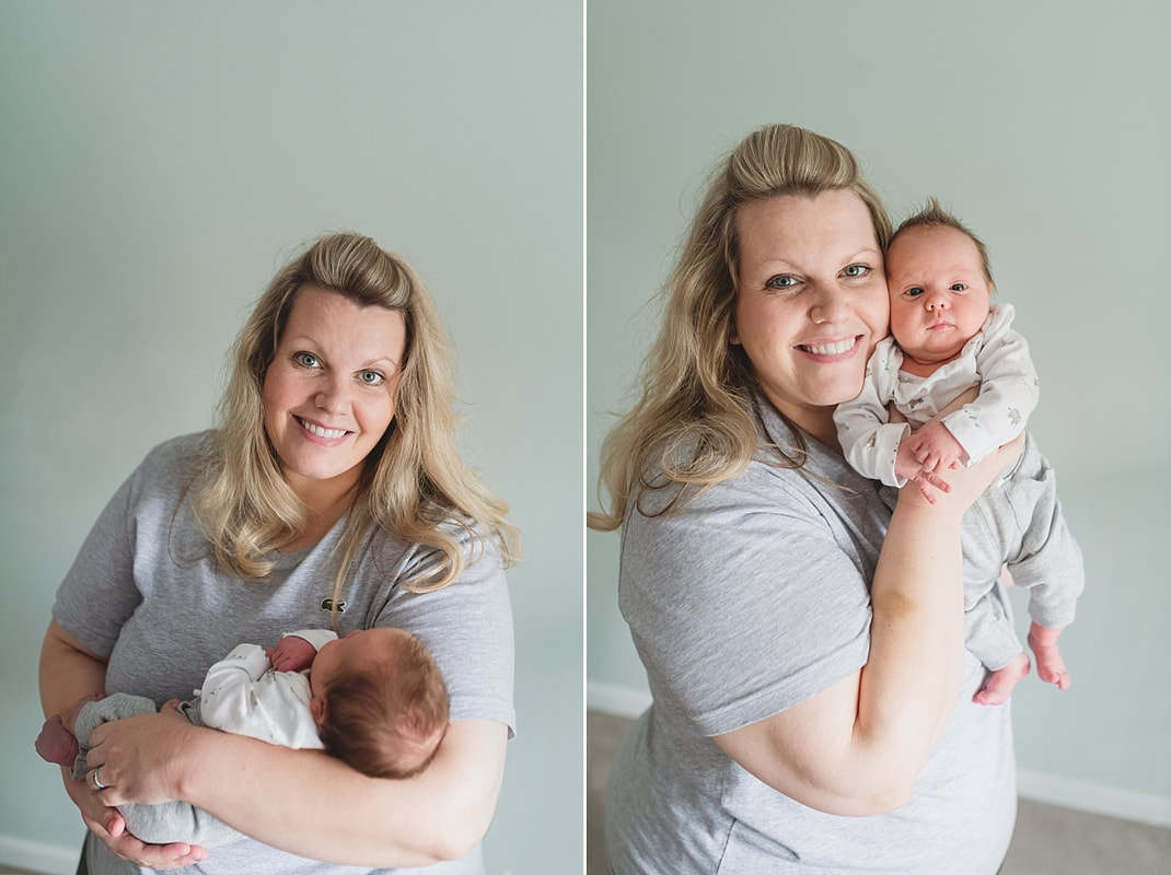 Family Portraits during newborn session by Sarah Morris Photography in Collierville, TN