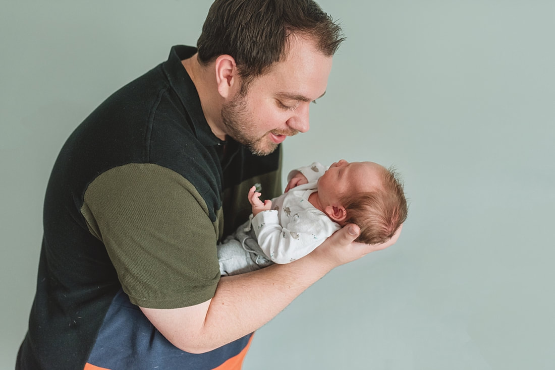Family Portraits during newborn session by Sarah Morris Photography in Collierville, TN
