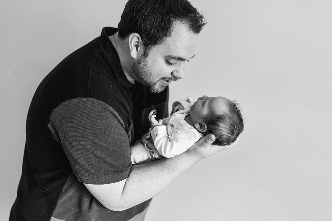 Family Portraits during newborn session by Sarah Morris Photography in Collierville, TN