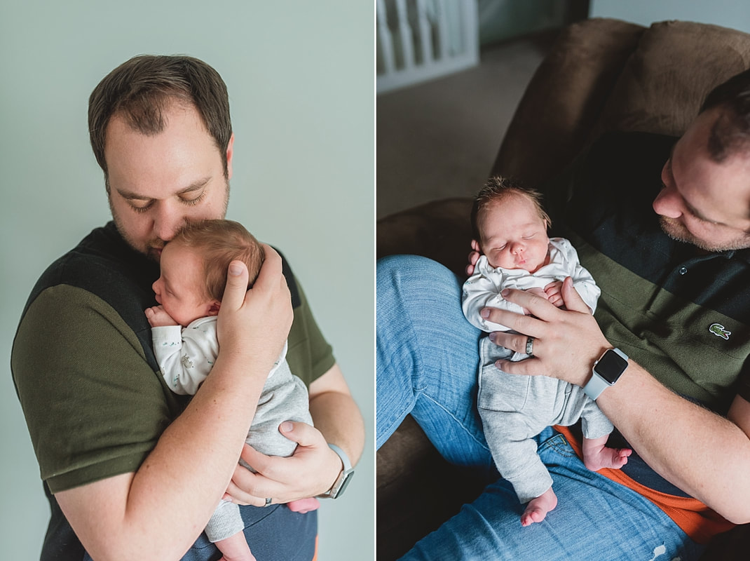 Family Portraits during newborn session by Sarah Morris Photography in Collierville, TN