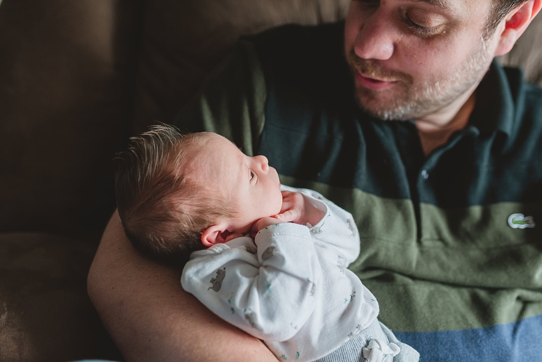 Family Portraits during newborn session by Sarah Morris Photography in Collierville, TN