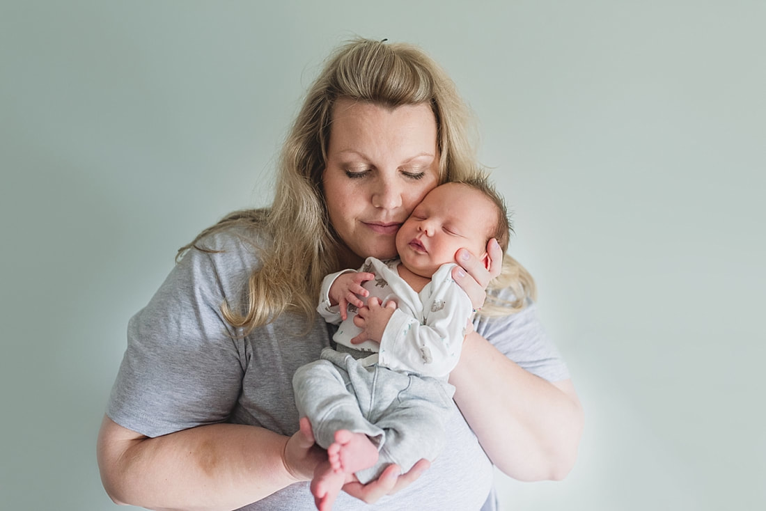 Family Portraits during newborn session by Sarah Morris Photography in Collierville, TN