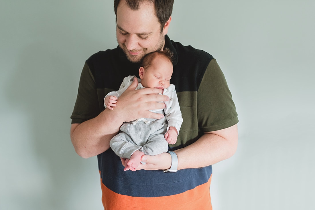Family Portraits during newborn session by Sarah Morris Photography in Collierville, TN