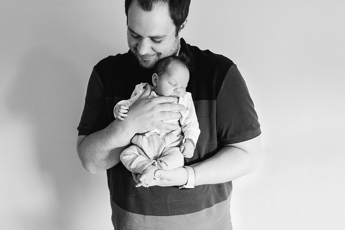 Family Portraits during newborn session by Sarah Morris Photography in Collierville, TN