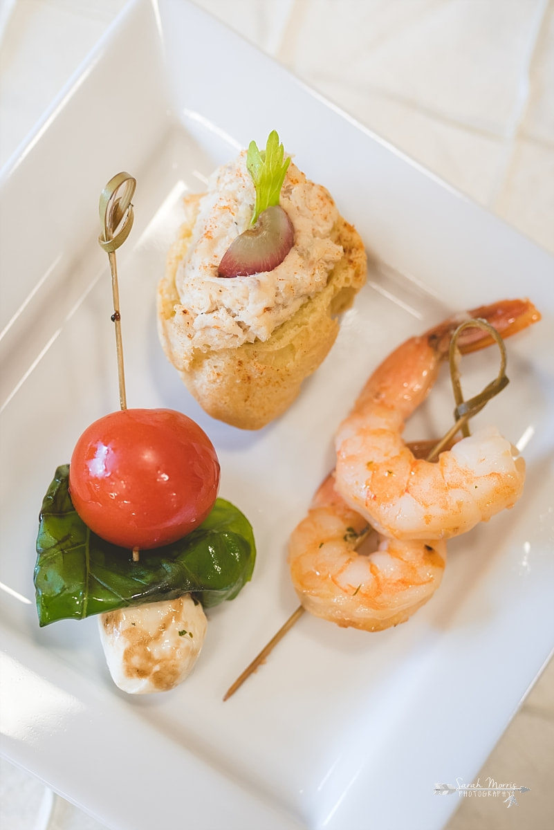 close up of some of the delicious food catered by draper's catering of memphis