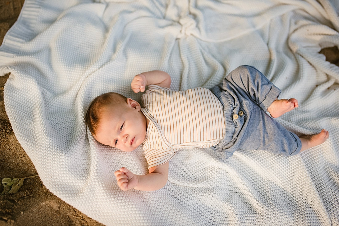 baby portrait at the Wolf River in Memphis, TN