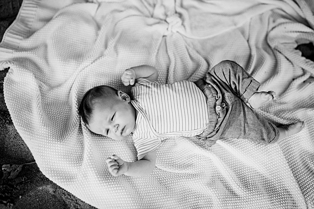 baby portrait at the Wolf River in Memphis, TN