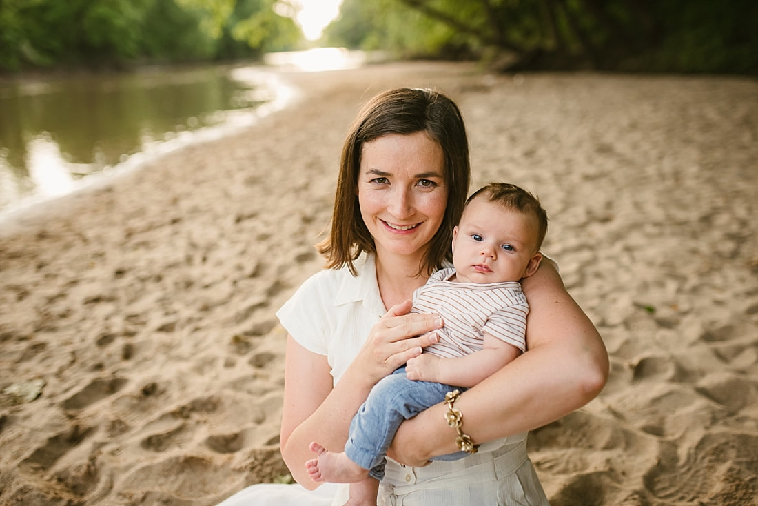 family portrait at Wolf River in Memphis, TN