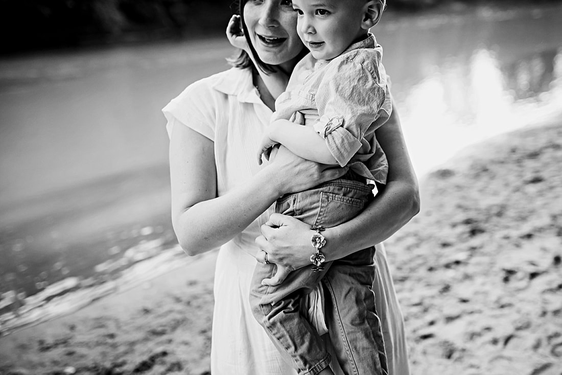 family portrait at Wolf River in Memphis, TN