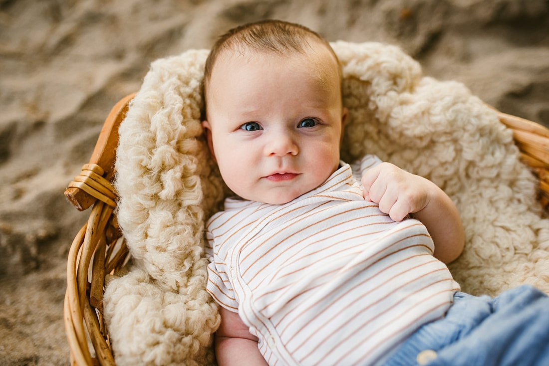 baby portrait at the Wolf River in Memphis, TN