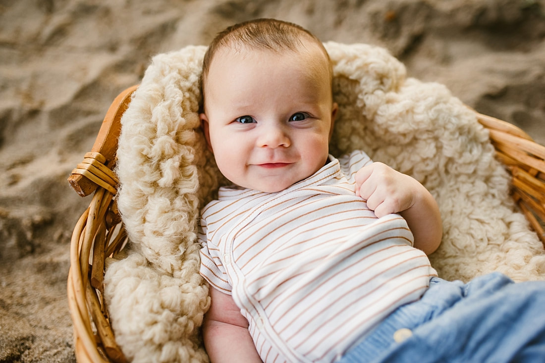 baby portrait at the Wolf River in Memphis, TN