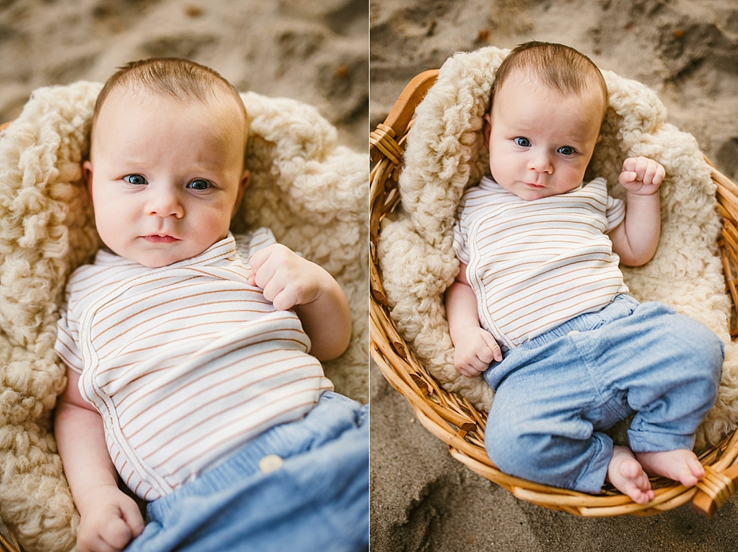 baby portrait at the Wolf River in Memphis, TN