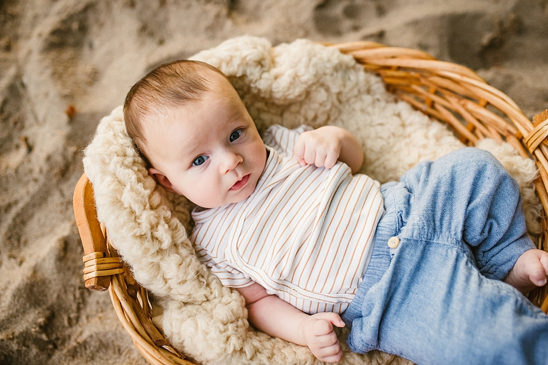 baby portrait at the Wolf River in Memphis, TN