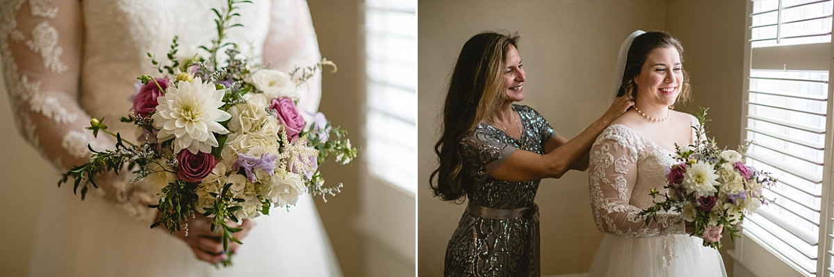 bride getting ready for wedding, Memphis wedding photographer