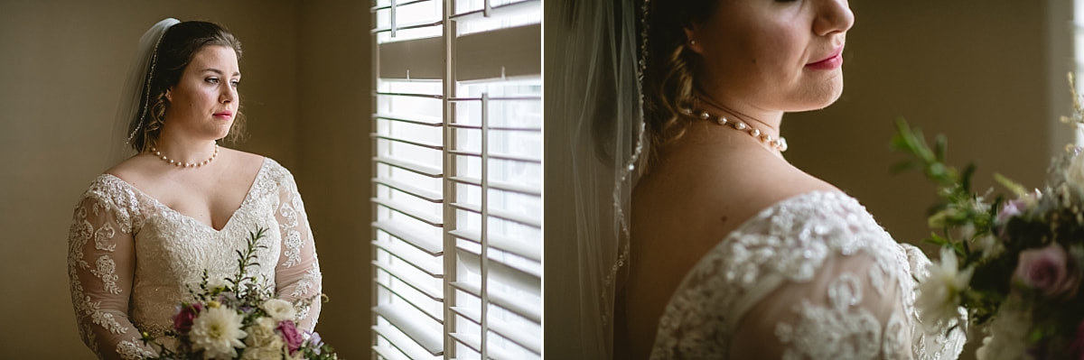 bride getting ready for wedding, Memphis wedding photographer