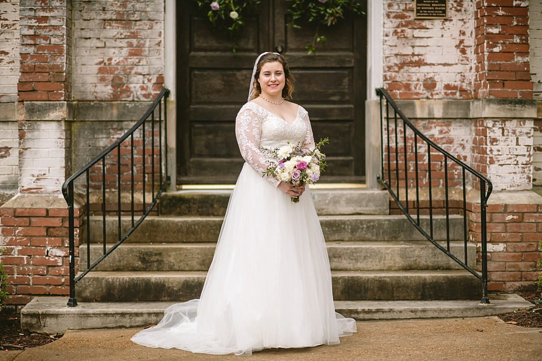 bride getting ready for wedding, Memphis wedding photographer