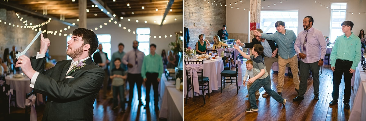 wedding reception at Pizza Grocery in Corinth, MS, Memphis wedding photographer