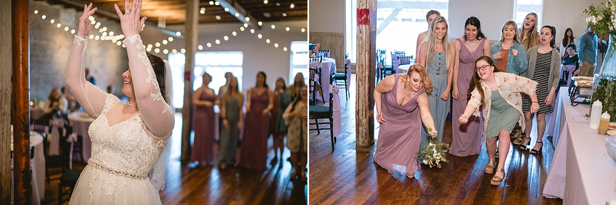 wedding reception at Pizza Grocery in Corinth, MS, Memphis wedding photographer