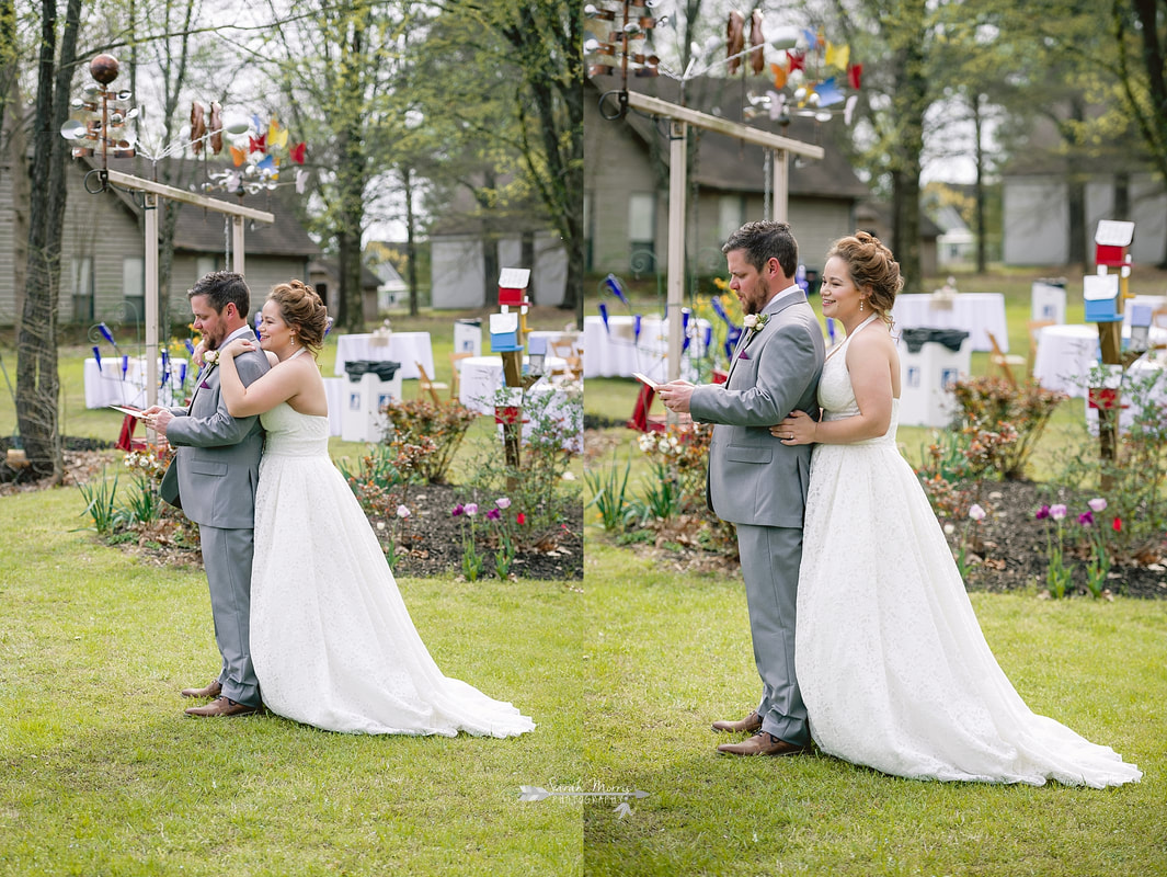 bridal portraits at backyard wedding in bartlett, tn , memphis wedding photographer