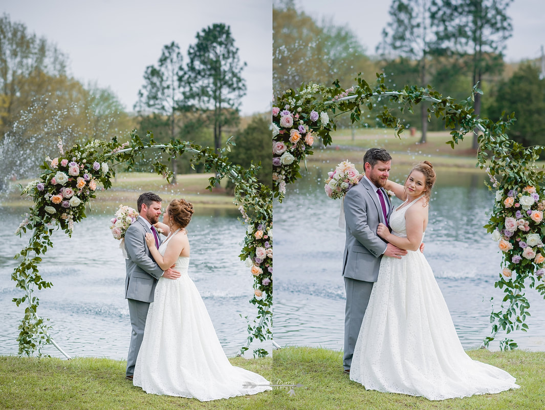 bridal portraits at backyard wedding in bartlett, tn , memphis wedding photographer
