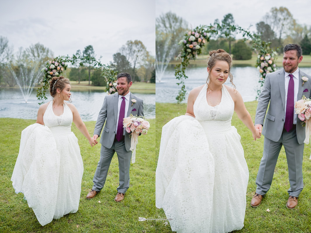 bridal portraits at backyard wedding in bartlett, tn , memphis wedding photographer
