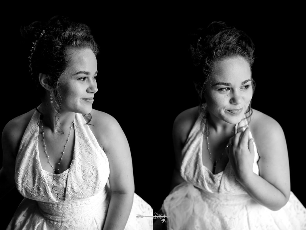 bridal portraits at backyard wedding in bartlett, tn , memphis wedding photographer