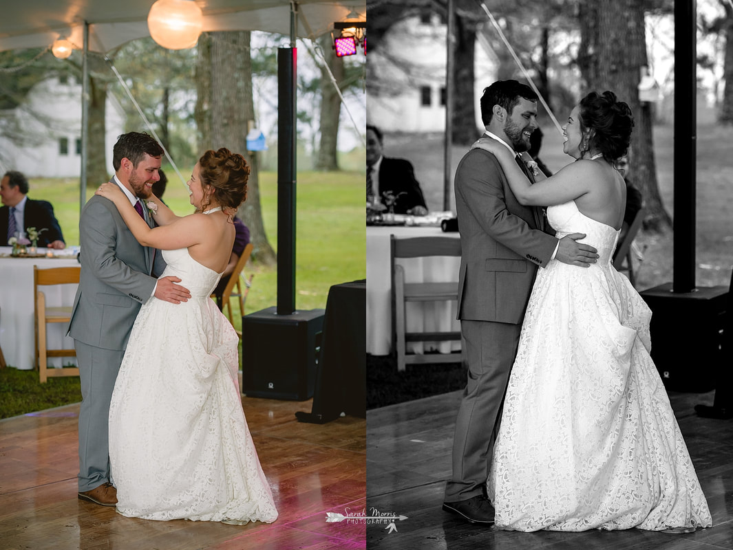 wedding reception at backyard wedding in bartlett, tn , memphis wedding photographer