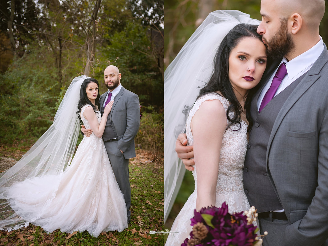 bridal portraits, wedding photos at Overton Chapel, Memphis Wedding Photographer