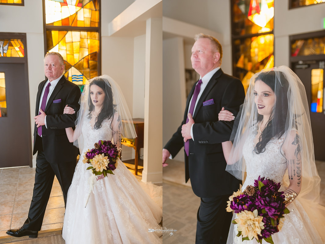 wedding ceremony at Overton Chapel, Memphis Wedding Photographer