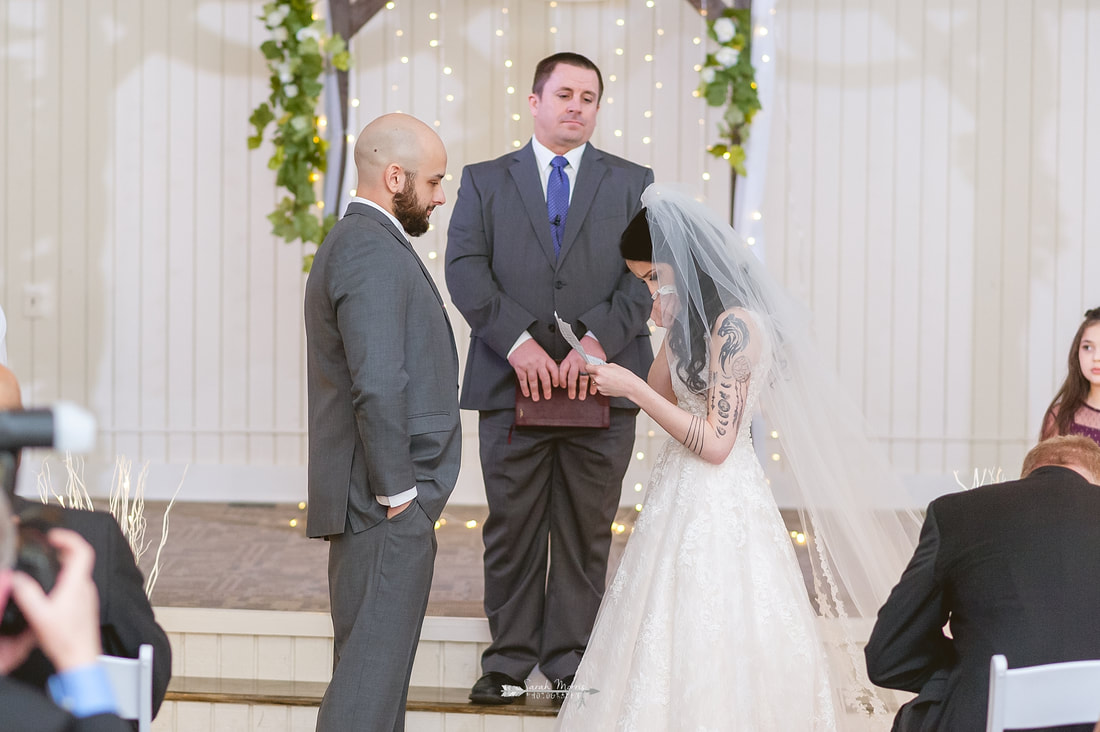 wedding ceremony at Overton Chapel, Memphis Wedding Photographer