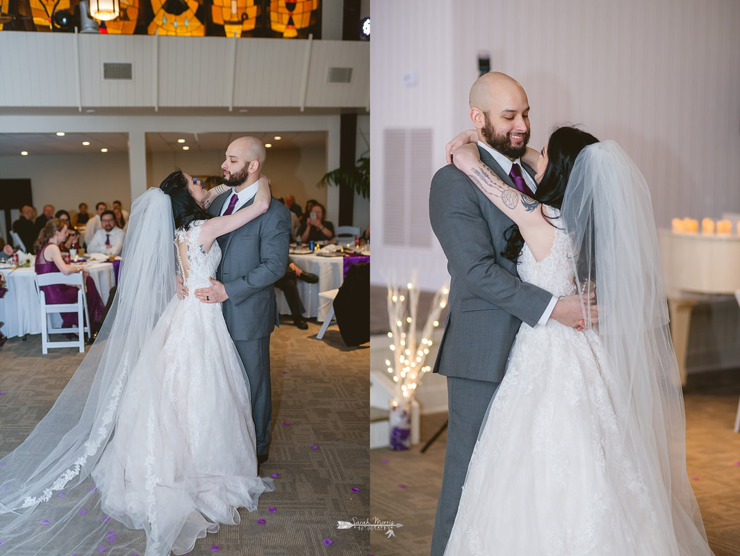wedding reception at Overton Chapel, Memphis Wedding Photographer
