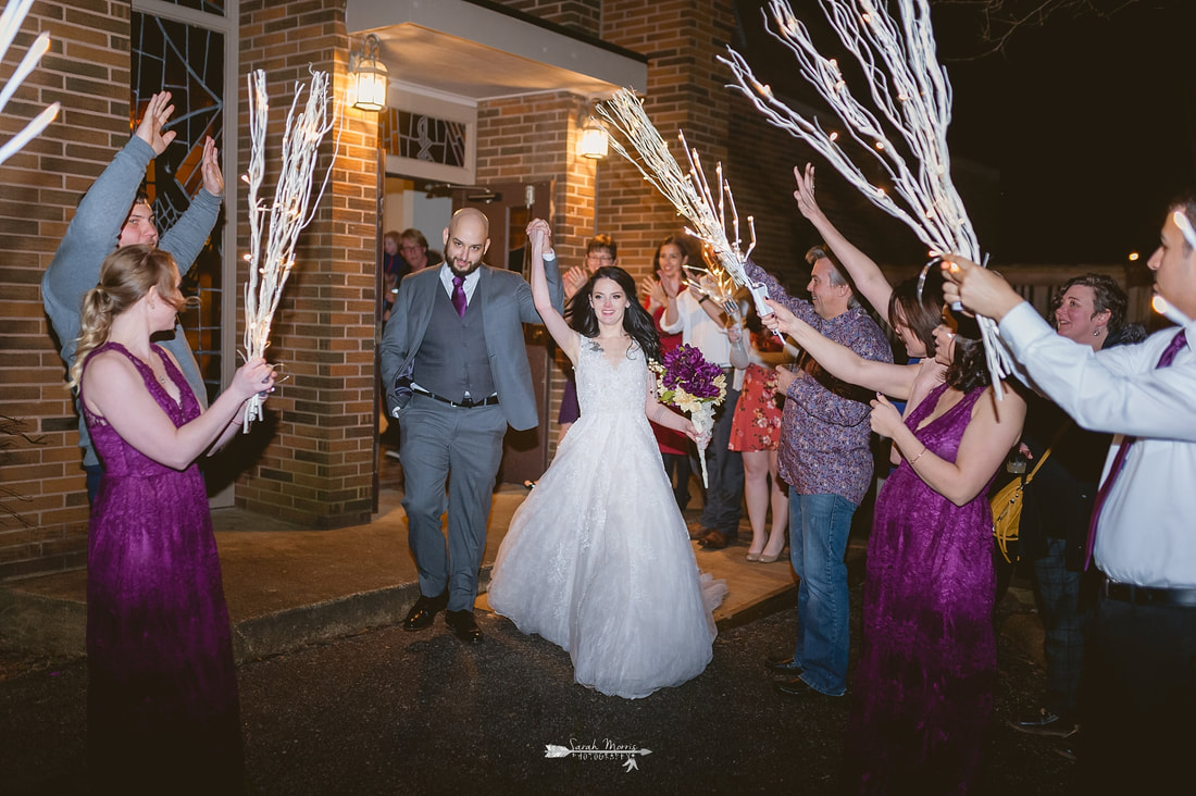 wedding reception at Overton Chapel, Memphis Wedding Photographer