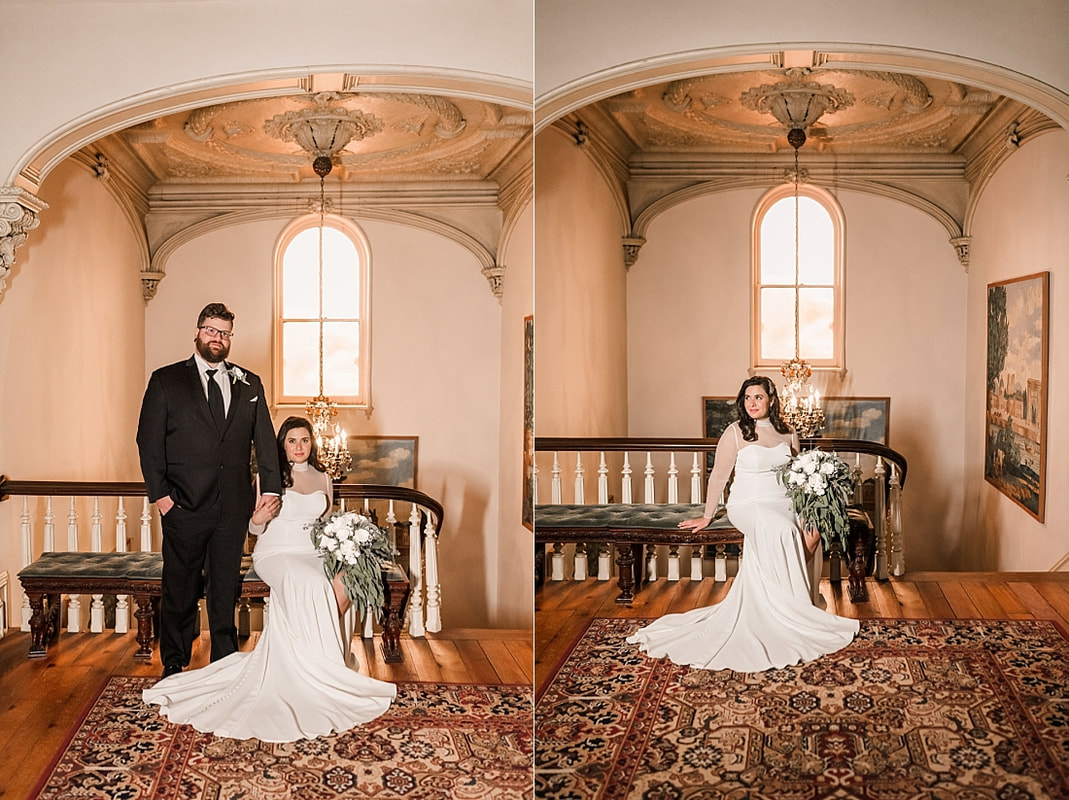 vintage wedding portraits + Wedding at Woodruff-Fontaine in Memphis, TN