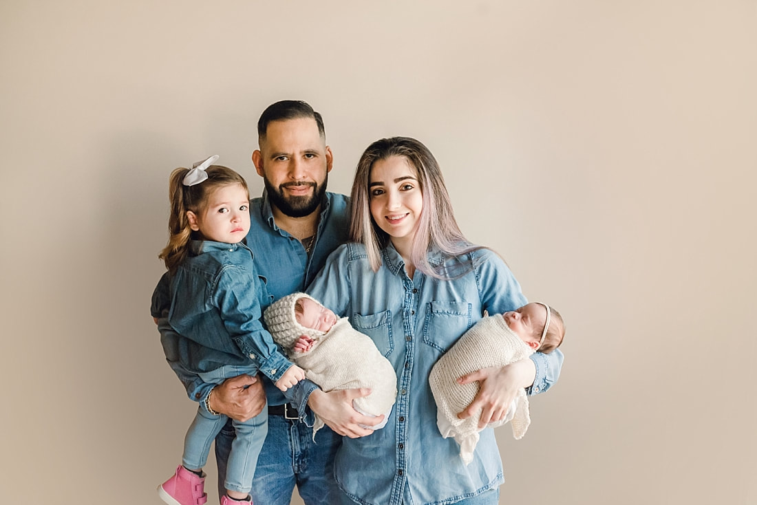 Twin Newborn Portraits in Memphis, TN