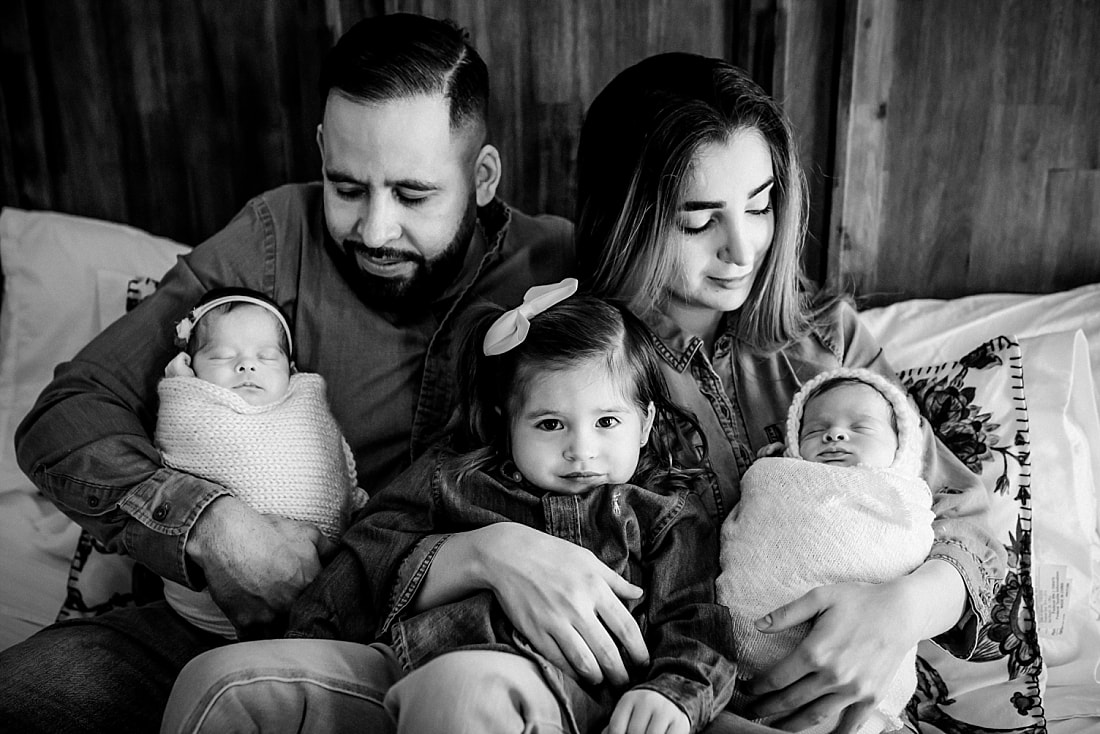 Twin Newborn Portraits in Memphis, TN