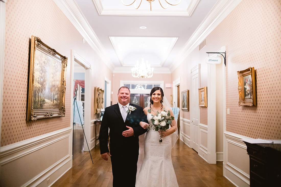 wedding ceremony at Orion Hill in Arlington, TN
