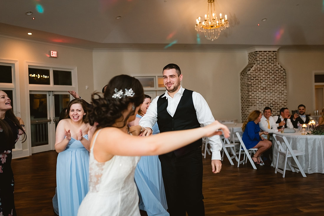 wedding reception at Orion Hill in Arlington, TN