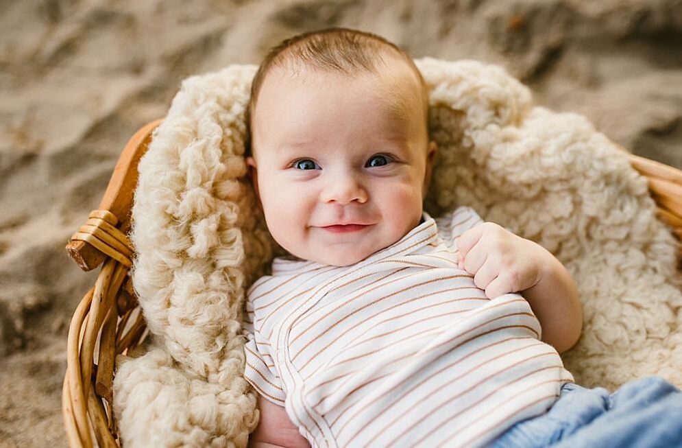 baby portrait at the Wolf River in Memphis, TN