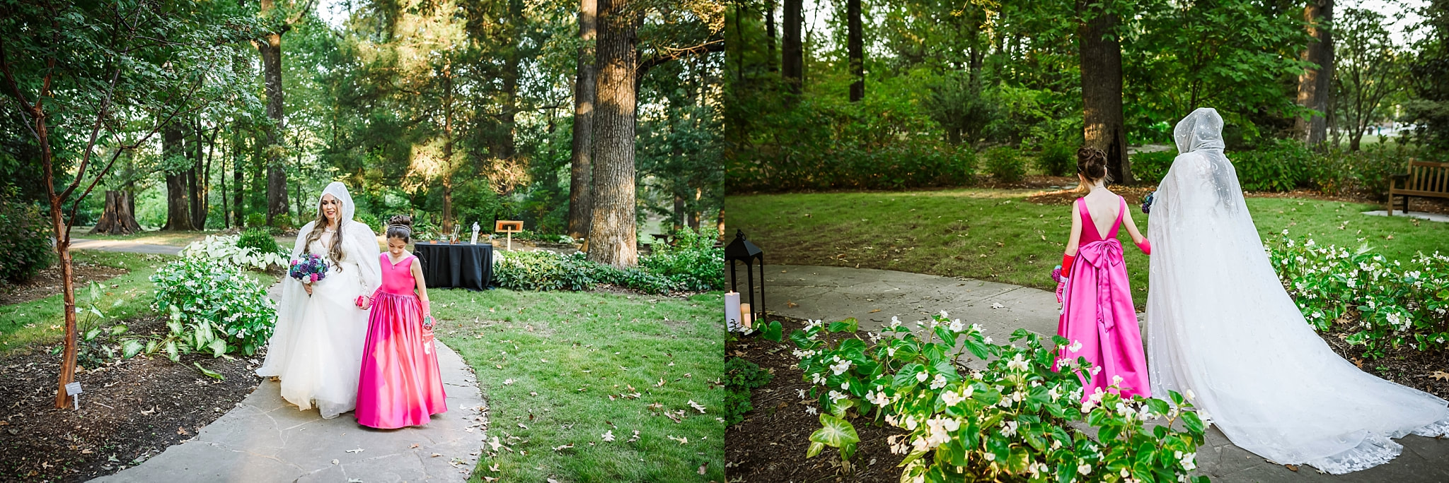 Wedding Ceremony at the Blekken Pavilion Memphis Botanic Garden