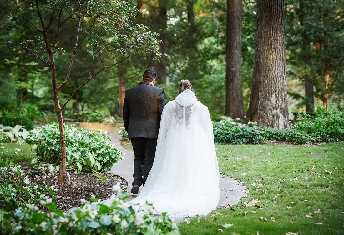 Wedding Ceremony at the Blekken Pavilion Memphis Botanic Garden