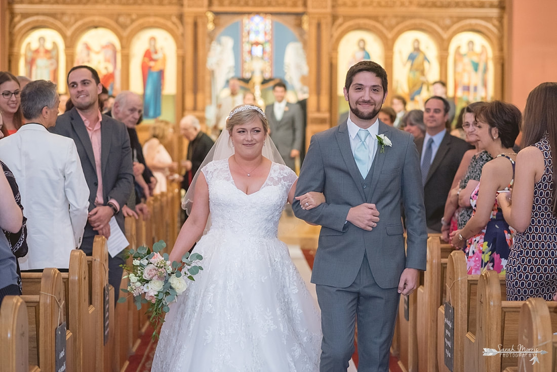wedding at Annunciation Greek Orthodox Church in Memphis, TN