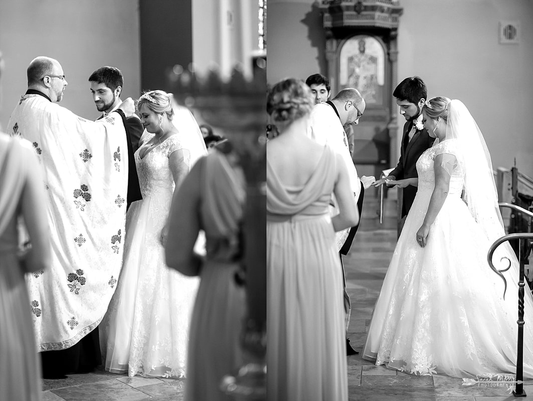 wedding at Annunciation Greek Orthodox Church in Memphis, TN