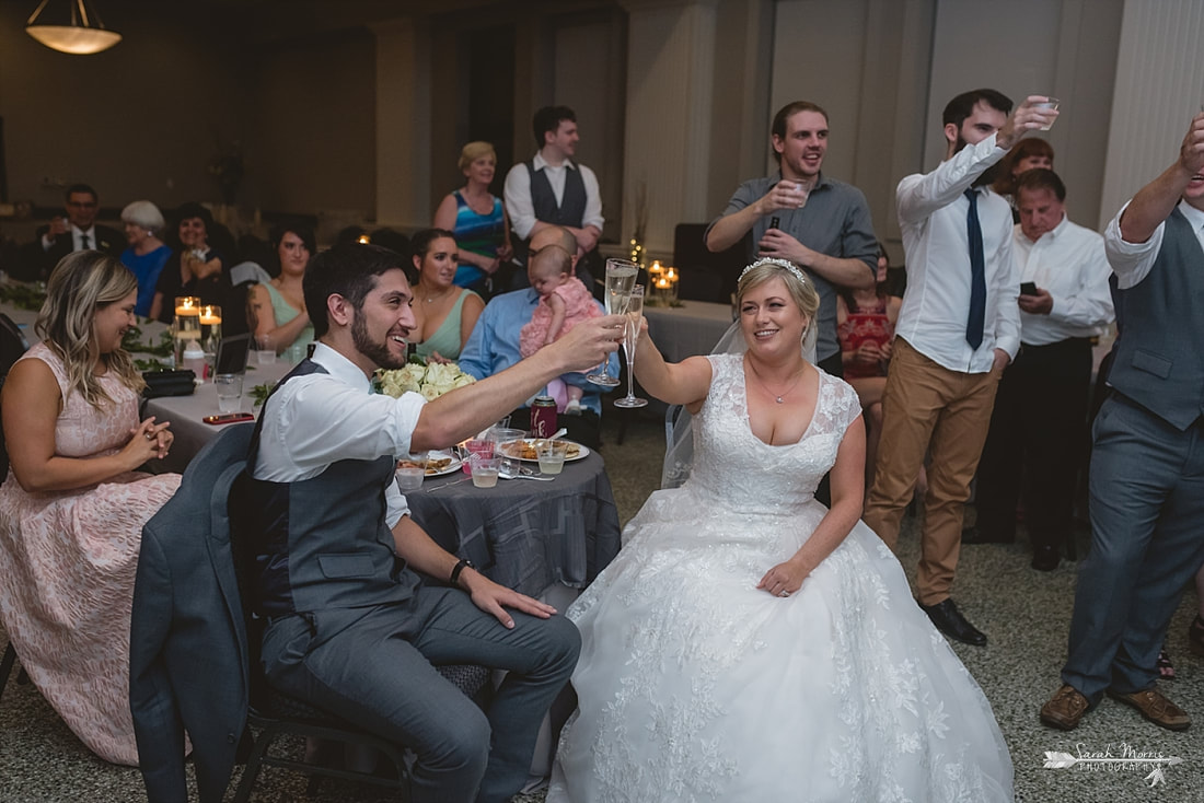 Wedding Reception at Annunciation Greek Orthodox Church in Memphis, TN